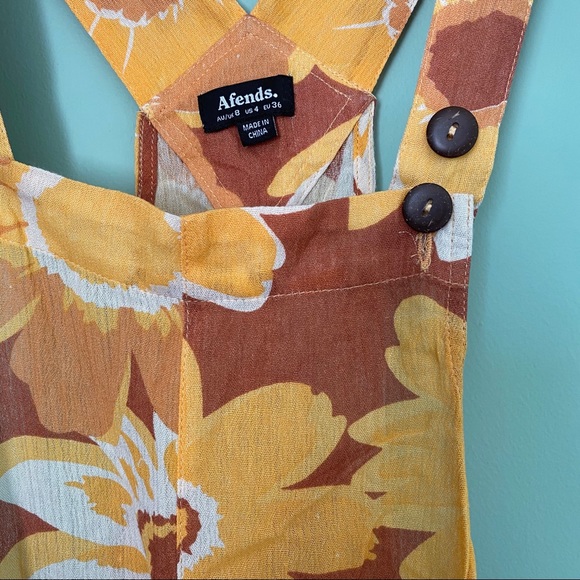 Afends floral overalls 🌼 - Picture 3 of 5